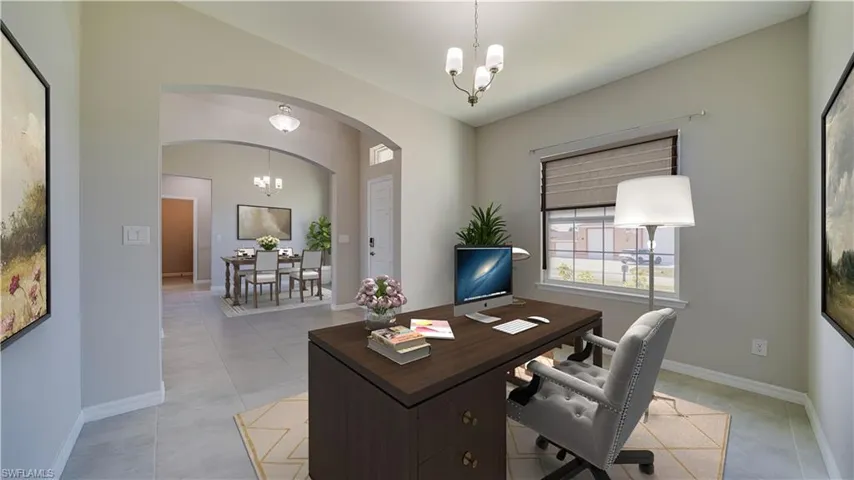 VIRTUALLY STAGED. Versatile room that could be used as a Playroom, workout area, etc.