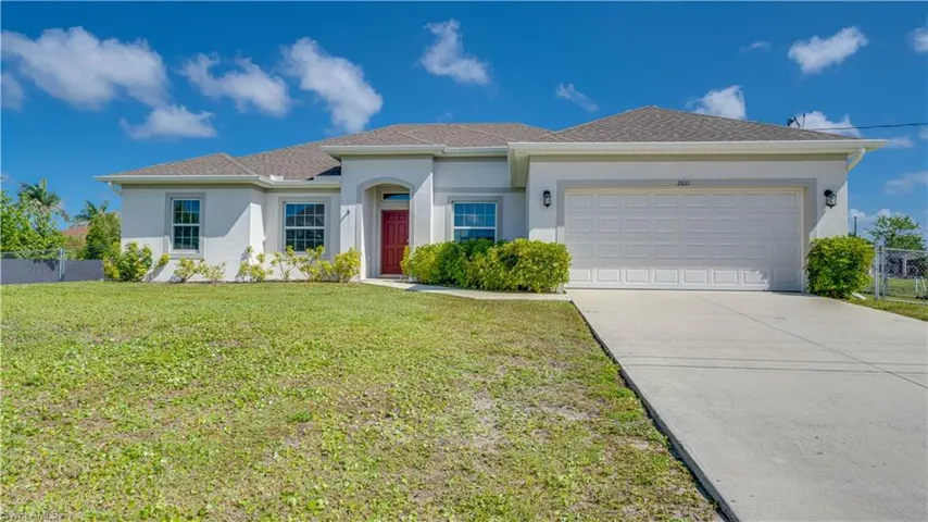 This spacious home sits on a 1/2 acre lot.