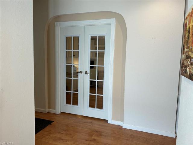 Entry/French Door to Den