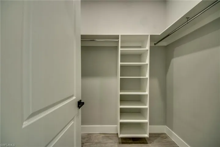 First custom built closet