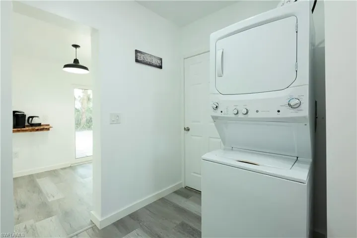 Laundry area