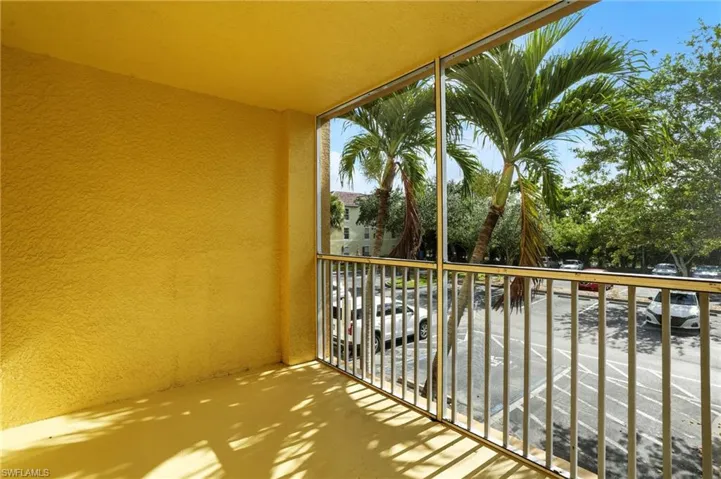Balcony with a sunroom