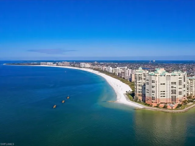 View of urban area featuring extended coastline