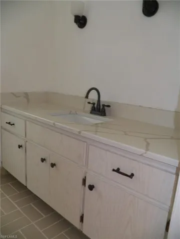 Second bath vanity