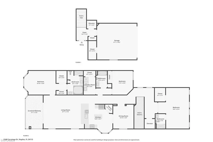 View of floor plan / room layout
