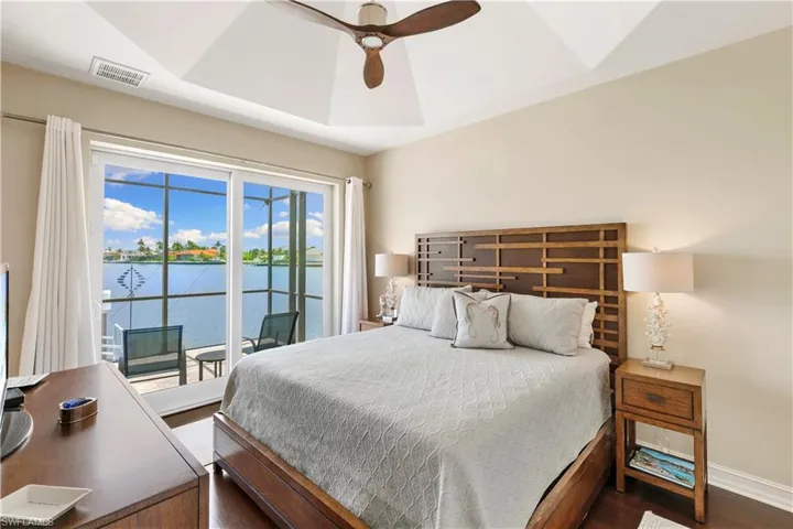 Stunning water view from every bedroom in the home
