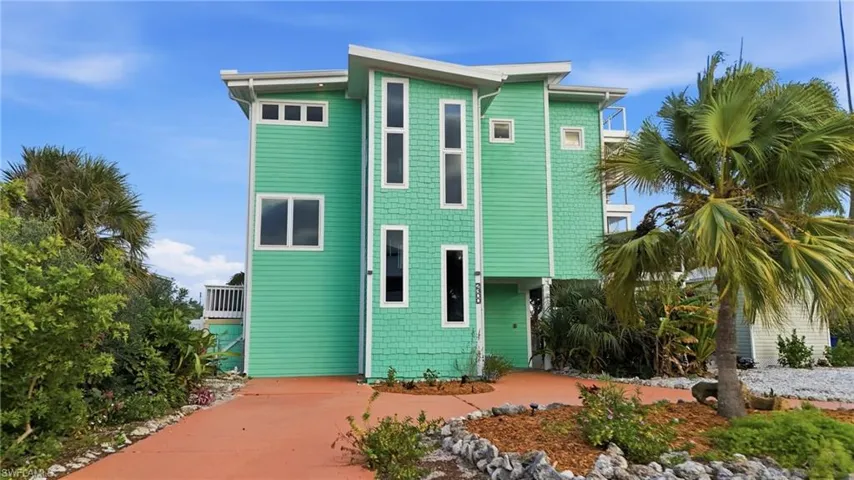 Front of home - virtually enhanced
