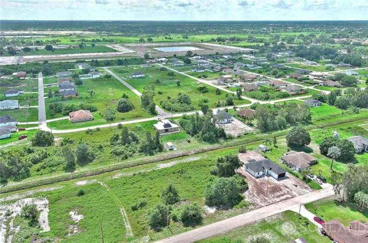 Aerial overview of property's location