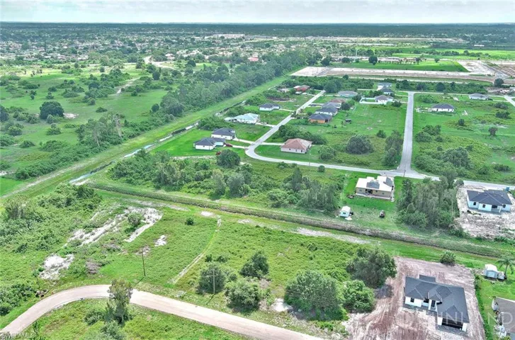 Aerial overview of property's location