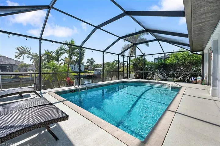 Pool Area/Cage