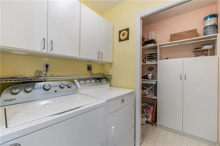 Laundry Room & Storage Closet