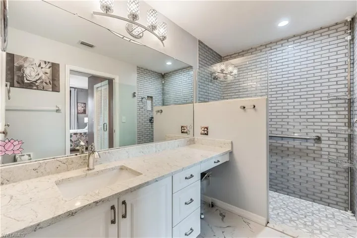Primary Bath with walk in shower