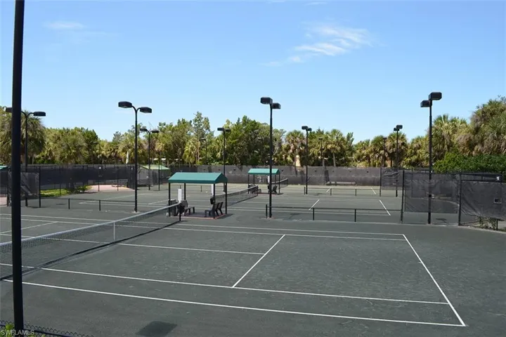 Tennis courts