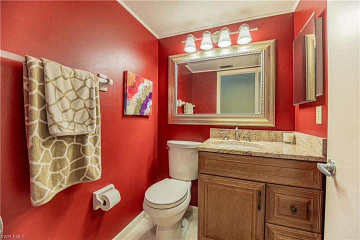 Downstairs half bath