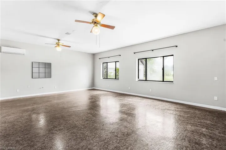 Bedroom 5 -This room is approx 26'x17'7" with 7'x5'7" walk-in closet and mini-split.  It is perfect for entertainment room, play room, or home based business.