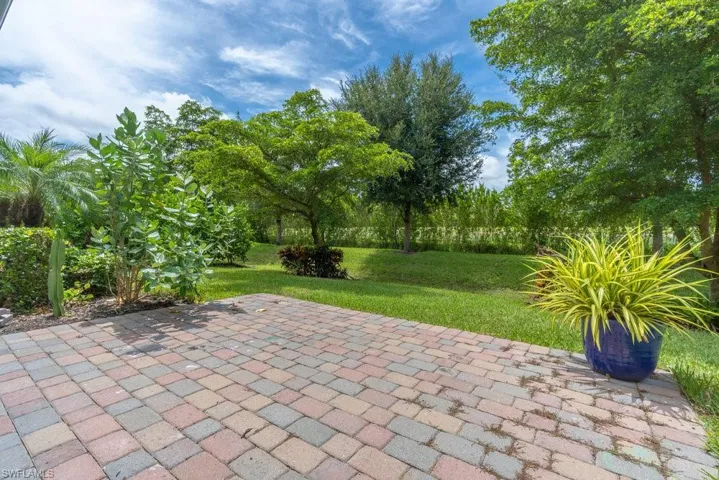 View of patio