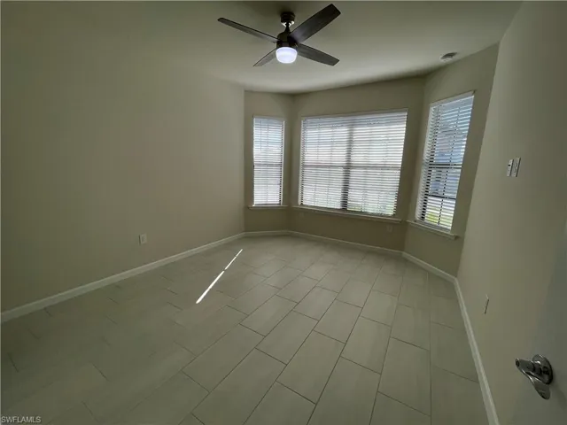 Second Bedroom with bay windows