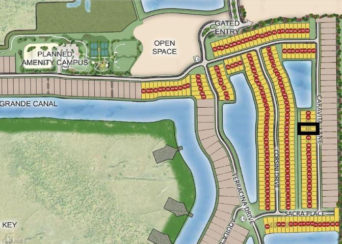 Homesite map - Lot 484
