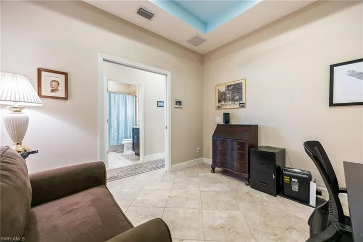 Bedroom 3, office, flex space