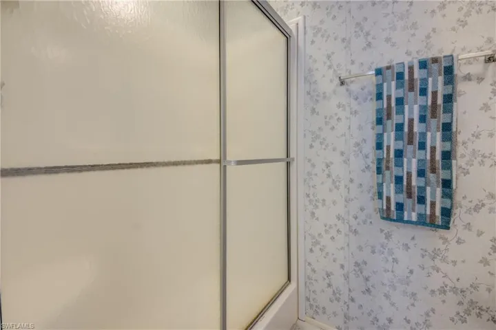 Bathroom with walk in shower