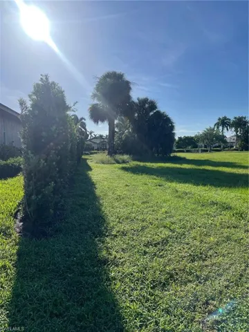 left side of lot