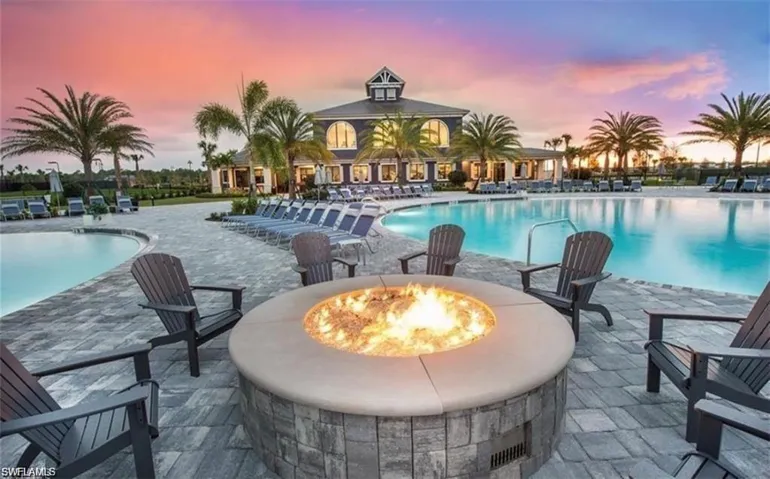 Fire pit area