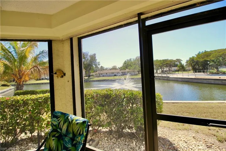 Water view from one of three screened lanai's