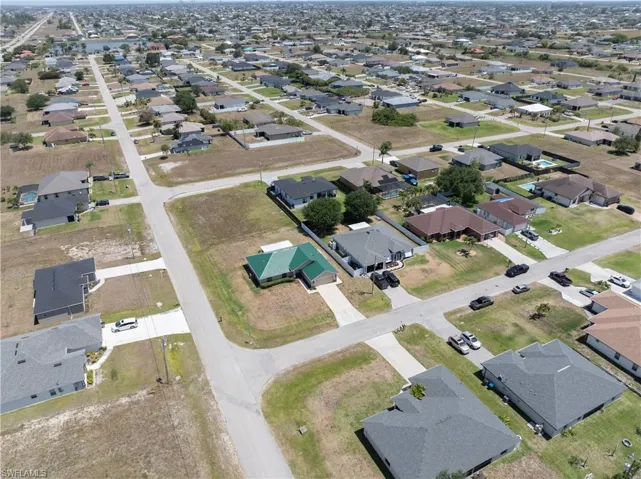 Bird's eye view featuring a residential view