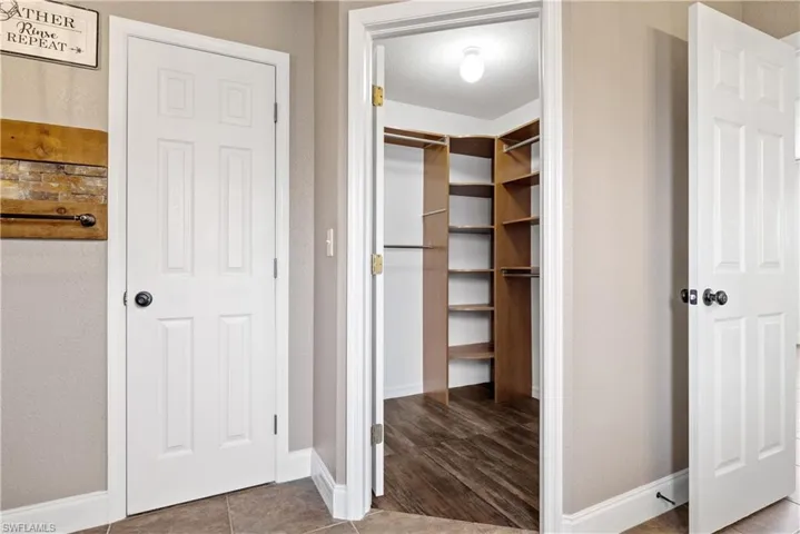 View of closet
