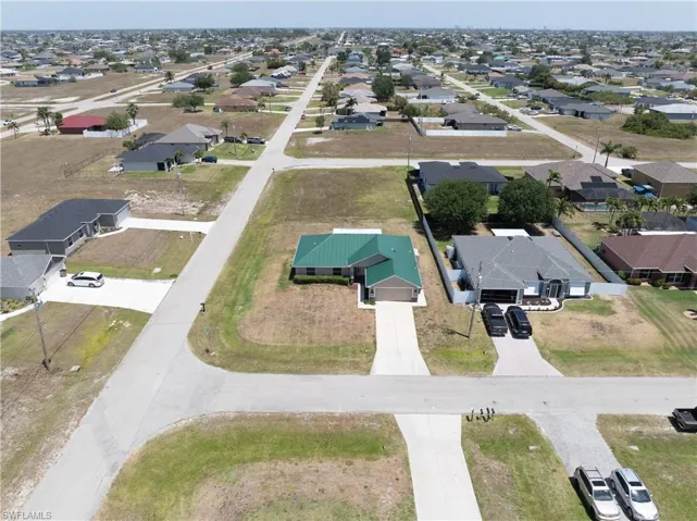 Bird's eye view featuring a residential view