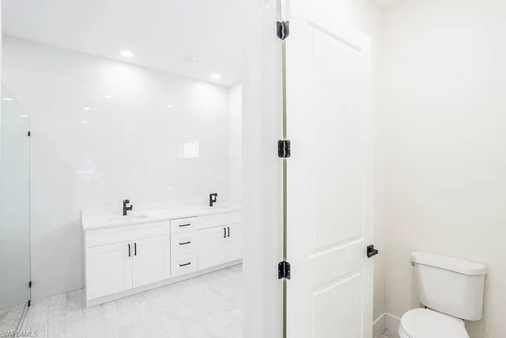 Unfurnished room with light wood-type flooring