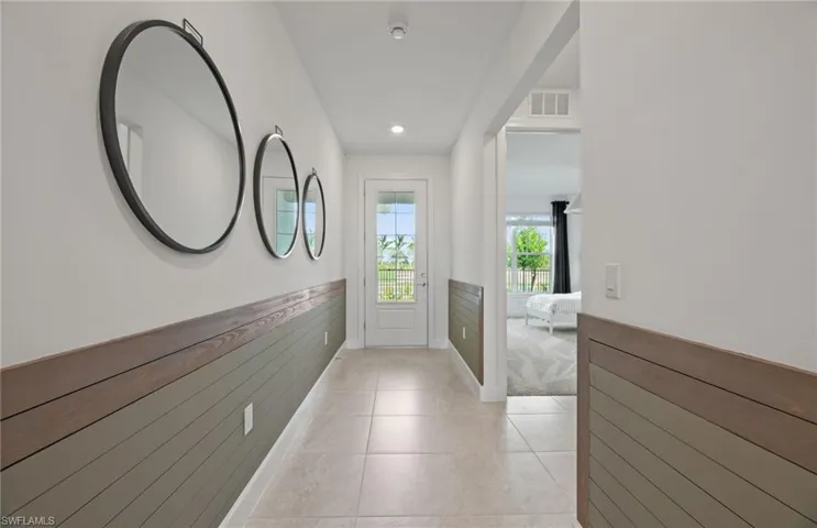 Interior photos are of a staged model home. Illustration purposes only.