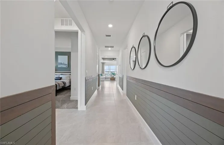 Interior photos are of a staged model home. Illustration purposes only.