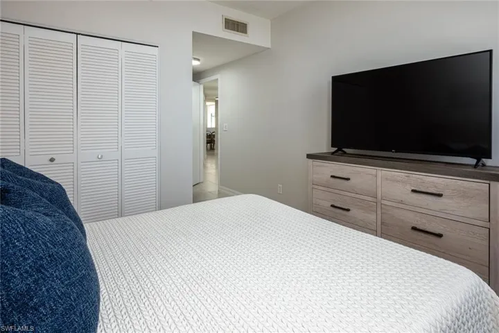 Bedroom featuring a closet