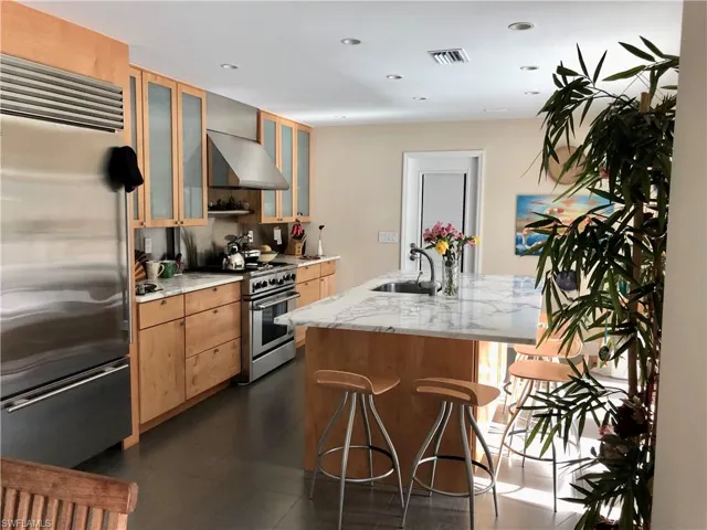 Kitchen before