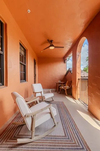 Entry to balcony from MB