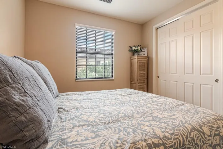 Bedroom with a closet