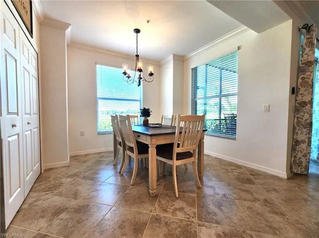 Dining with storage closet