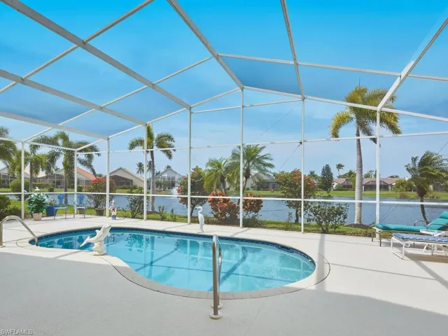 Relax by the pool; enjoy the serenity and peace.