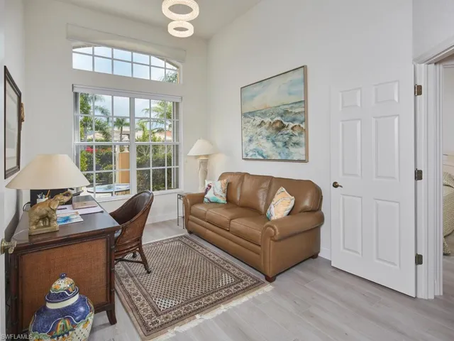 Den/office could be utilized as a bedroom as it is quite large and can accommodate a closet.