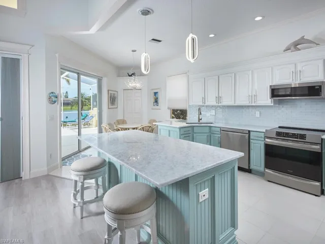 So much space and storage. Entertain with ease!