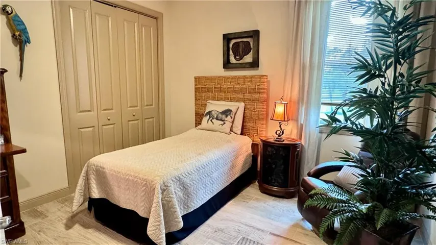 Bedroom featuring a closet