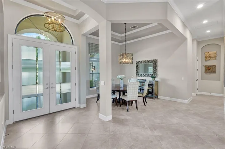 Fabulous dining room for entertaining.