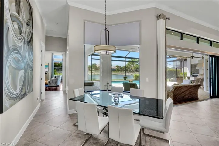 Morning room with view- side note this home has an amazing WALK-IN Pantry