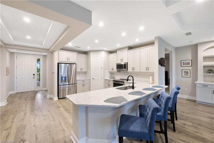 Kitchen and Island