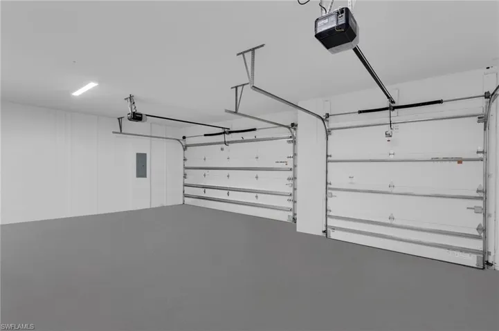 New Epoxy garage flooring