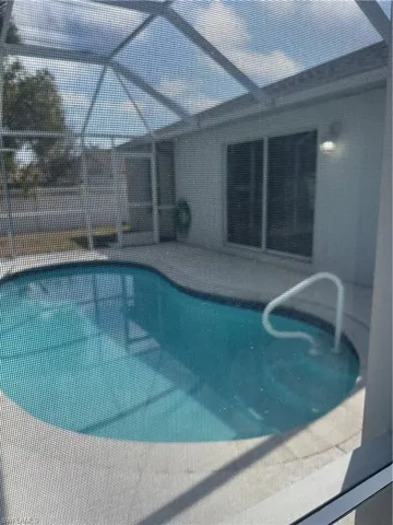 View of outdoor pool