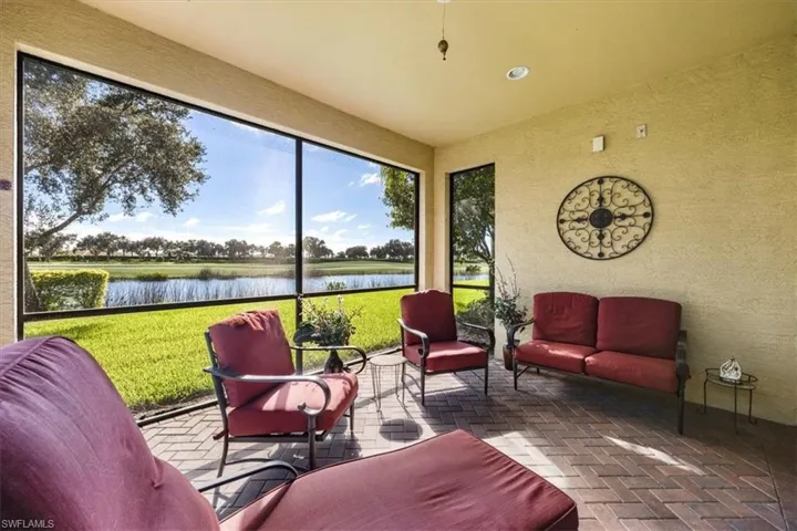 Lanai with Water/Golf View
