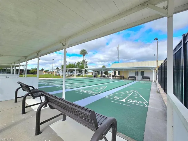 Surrounding community featuring shuffleboard