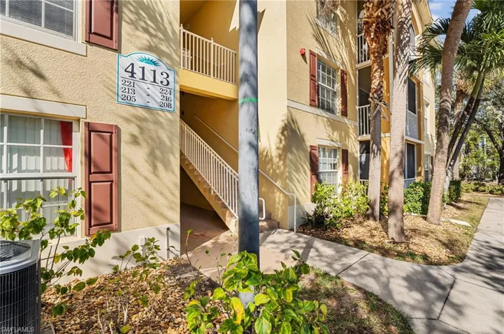 View of property featuring central AC